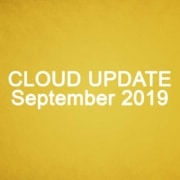 Cloud Update September 2019