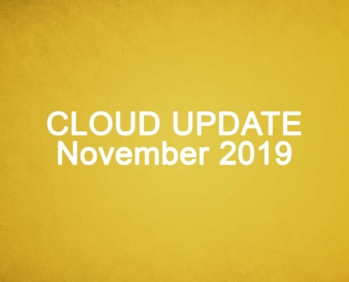 Microsoft Cloud Update November 2019 Titelbild