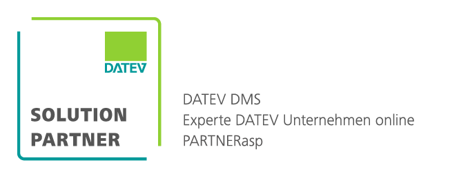 DATEV Solution Partner für DATEV DMS und PARTNERasp sowie Experte DATEV Unternehmen online