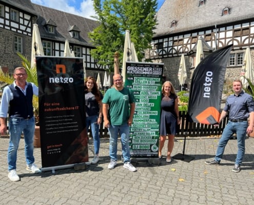 Neben Top-Acts und gutem Wetter braucht der Gießener Kultursommer auf dem Kloster Schiffenberg vor allem eins: Eine zuverlässige IT-Infrastruktur von netgo.